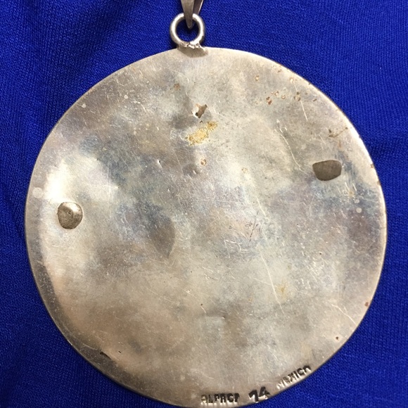 Beautiful necklace set in sterling silver. - Picture 4 of 4